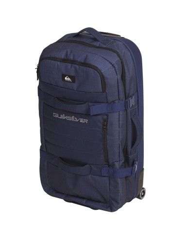 Quiksilver Mens New Reach 100L Large Wheeled Suitcase - Naval Academy En savoir plus