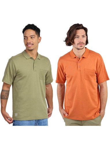 OXBOW Mens Nukak Short Sleeve Polo Shirt Livraison rapide