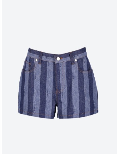 Shorts Pequin denim pas chere