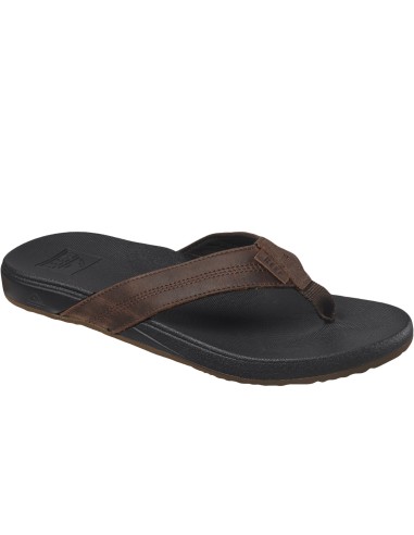 Reef Mens Cushion Phantom Leather Sandals paiement sécurisé