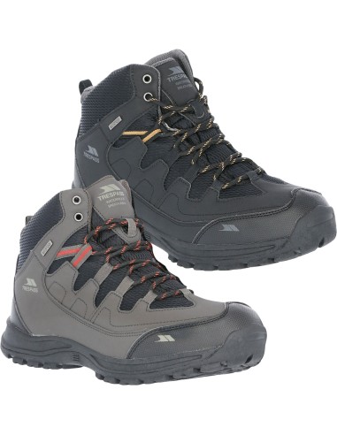 Trespass Mens Finley Waterproof Walking Boots basket pas cher